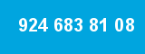 924 683 81 08 924 683 81 08